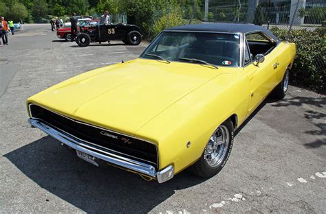 1968 Dodge Charger Rt Yellow 1 James Vaughan Flickr