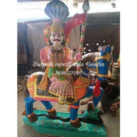 Marble Jaharveer Goga Statue, For Temple, Indoor at Rs 15000 in Alwar