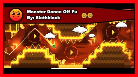 Geometry Dash Monster Dance Off Fu Full By Slothblock All Coins