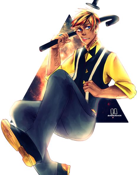 Human Bill Cipher [design] By Quwack Duck On Deviantart