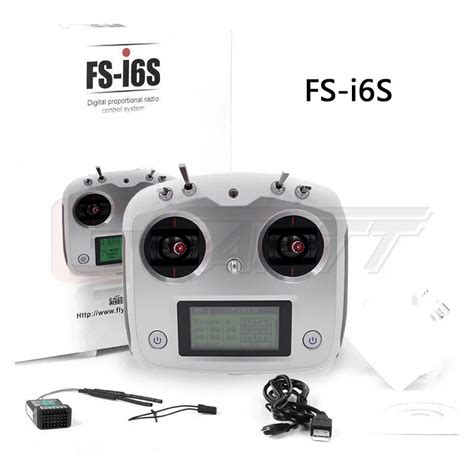 Flysky FS I6S 2 4G 10CH AFHDS 2A RC Transmitter With FS IA6B Receiver