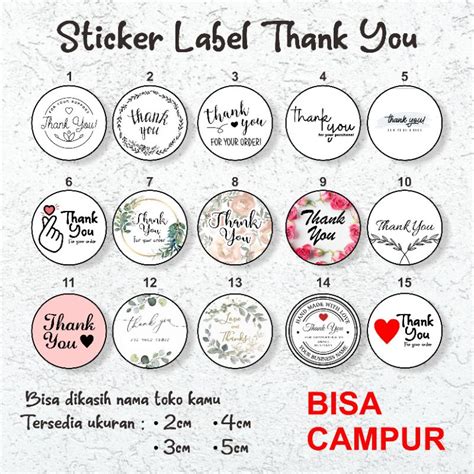 Jual Cetak Stiker Label Bulat Stiker Label Nama Stiker Label Kemasan