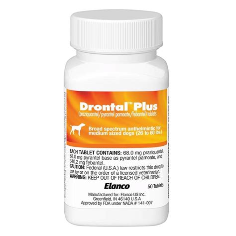 Buy Drontal Plus For Medium Dogs 31 10 Kg Free Shipping