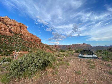 A little spot outside of Zion NP, Utah : r/camping