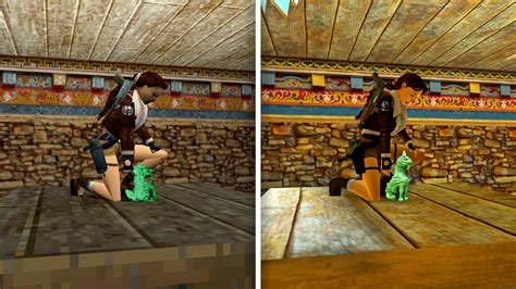 Tomb Raider I-III Remastered vs Original Screenshots Comparison