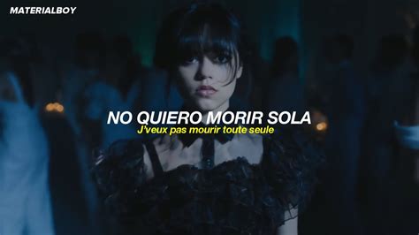 Wednesday Addams Lady Gaga Bloody Mary Sub Español Lyrics