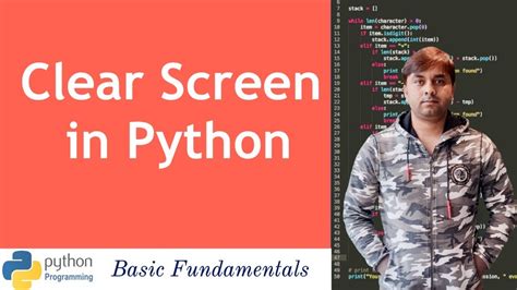 Python Developers Are Hiding This Clear Screen Trick From You Youtube