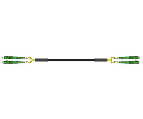 Fiber Indoor Outdoor Tight Buffered Cable Assembly M