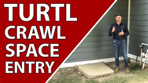 The Best Crawl Space Entry Turtl YouTube