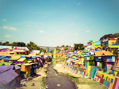 Colorful Village in Malang Indonesia| Kampung Warna Warni • TheTravelDeck