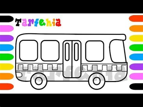 كيفية رسم باص المدرسة How To Draw A Cartoon School YouTube