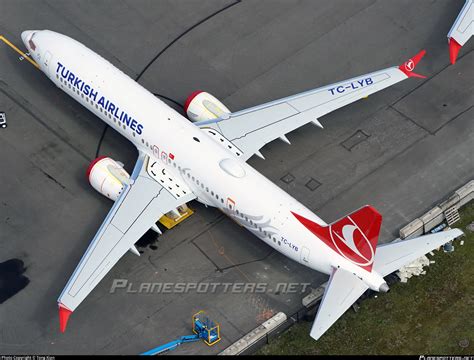 Tc Lyb Turkish Airlines Boeing 737 9 Max Photo By Tong Xian Id 948145