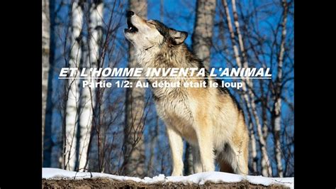 Et l homme inventa l animal 1 2 Au début était le loup