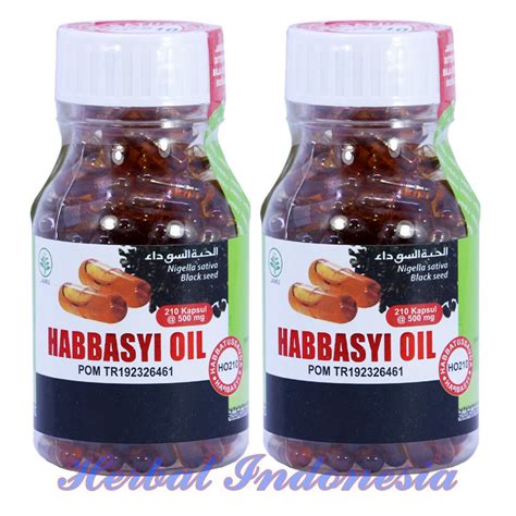 Jual Habbasyi Oil Murni Kapsul Habbatussauda Minyak