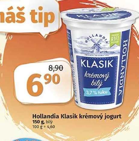 ARCHIV Hollandia Klasik krémový jogurt 150 g bílý v akci platné do