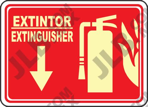 Señalamiento Extintor Extinguisher Equipos Contra Incendio Jlb