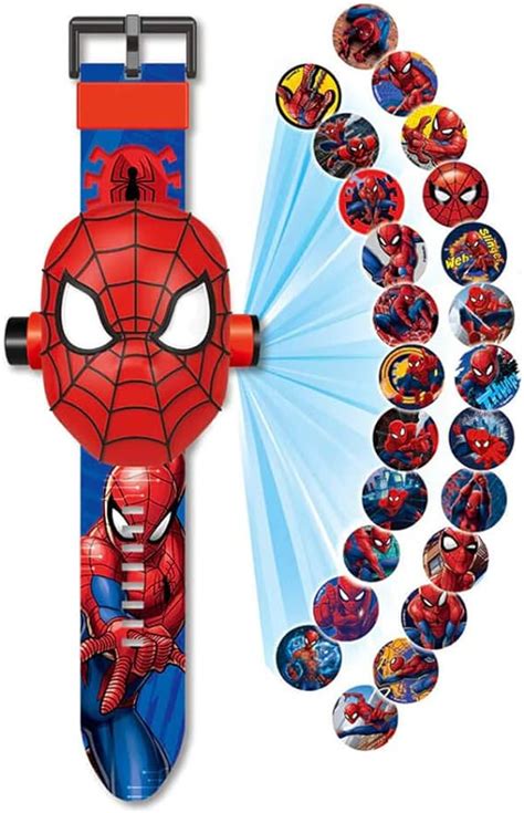 Montre Spiderman Projecteur De Figurines Super H Ros Spider Man