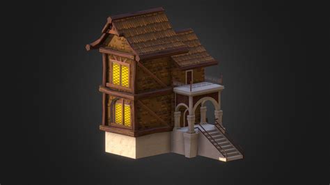 Fantasy House 3d Model By Gagnonsam07 Cd2b795 Sketchfab