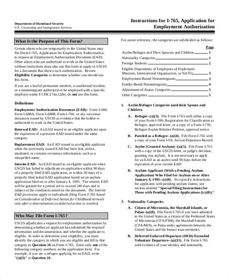 Free 9 Sample Employment Application Templates In Ms Word Pdf