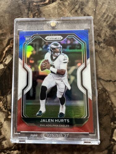 Panini Prizm Rookie Red White Blue Prizm Jalen Hurts Rc