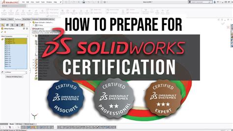 Solidworks Tutorial Certification Preparation Youtube