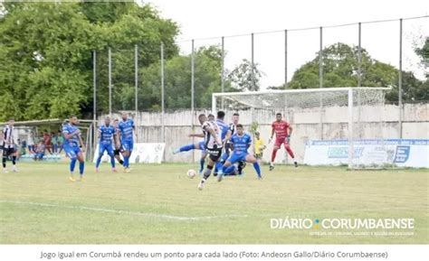 Corumbaense E Aquidauanense Ficam No Empate No Arthur Marinho