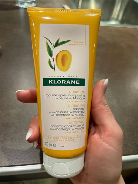 Klorane Baume Apr S Shampooing Beurre De Mangue Ml Inci Beauty