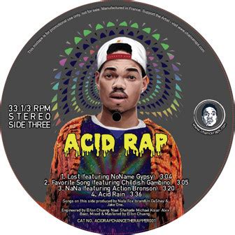 Chance The Rapper - Acid Rap - New Vinyl - High-Fidelity Vinyl Records ...