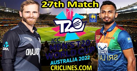 Today Match Prediction New Zealand Vs Sri Lanka Icc T20 World Cup 2022