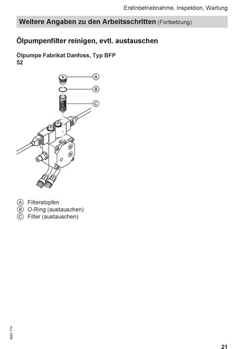 Lpumpenfilter Reinigen Evtl Austauschen Viessmann Vitoladens C