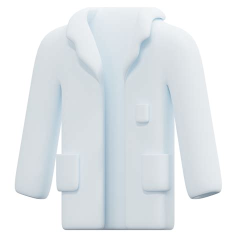 Lab Coat 3d Render Icon Illustration 11651910 PNG