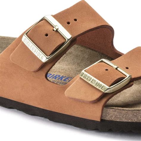 BIRKENSTOCK Arizona Sfb Nubuck Pecan Sandales Suffern