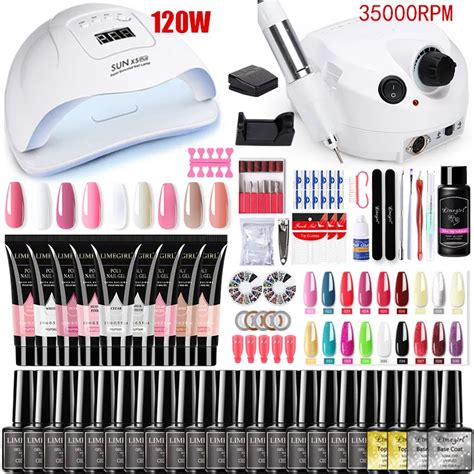 Limegirl Professional Nail Kit For Home Salon Limegirlstore