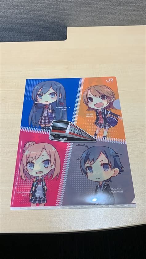 渡航 On Twitter 俺ガイルスタンプラリー「jr東日本 やはり俺の青春ラブコメはまちがっている。印」第一弾に行ってきたゾ。あの場所