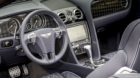 2018 Bentley Continental GT Supersports Convertible (Color: Ice White) - Interior | Caricos