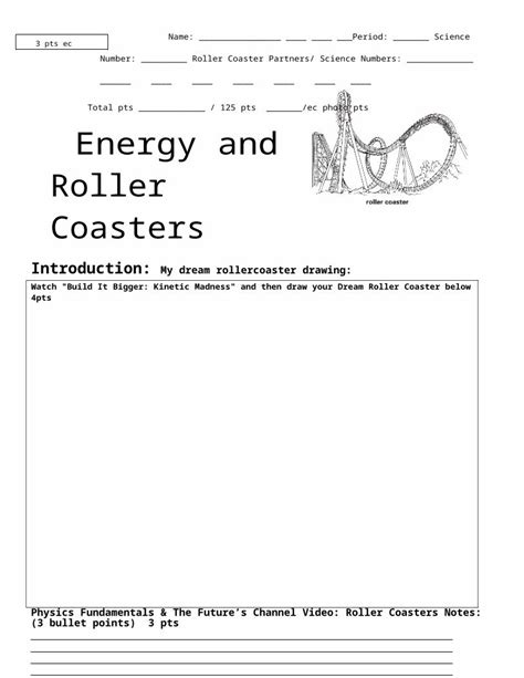 DOCX Microsoft Word 13 Roller Coaster Handout Docmrswhitscience