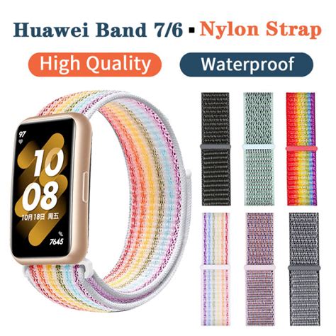 Adjustable Nylon Strap For Huawei Band Breathable Nfc