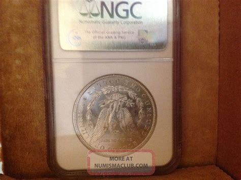 1880 S Morgan Dollar Ms 64 Ngc