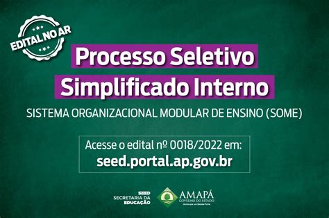 Portal Governo Do Amap Governo Do Estado Abre Processo Seletivo