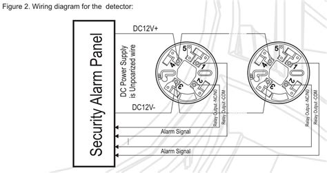 System Sensor Conventional Smoke Detector Connection Diagram