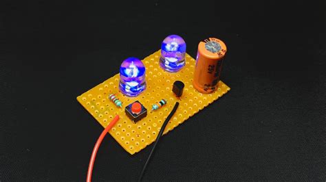 New Simple Electronic Project Led Fading Circuit Youtube