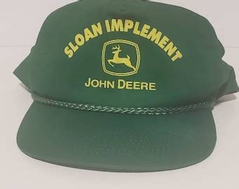 John Deere Hat Vintage Etsy