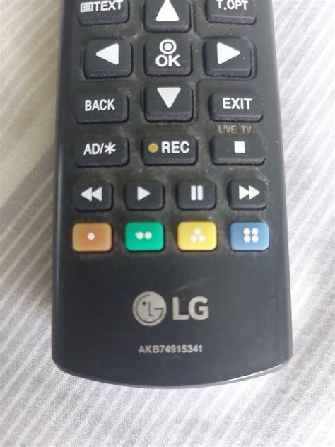 LG Remote Controller Original Model AKB 7495341 TV Home Appliances