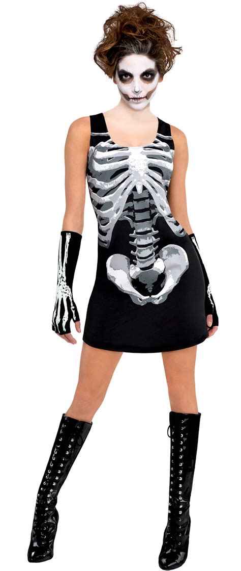 Create Your Own Women's Skeleton Costume Accessories - Party City