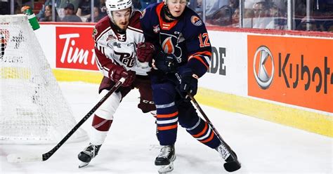 Avons Ot Winner Lifts Petes To 5 4 Win Over Blazers Memorial Cup