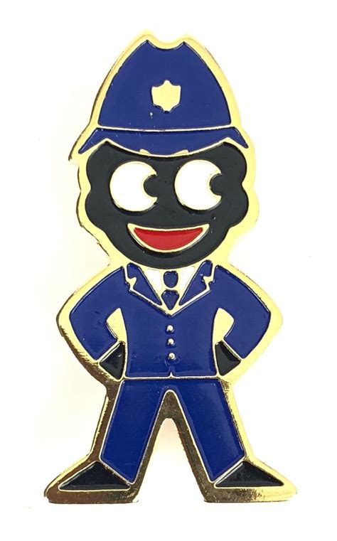 Sally Bosleys Badge Shop Robertsons 1980 Golly Policeman Advertising