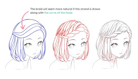 How To Draw Ten Types Of Braids Lunar Mimi