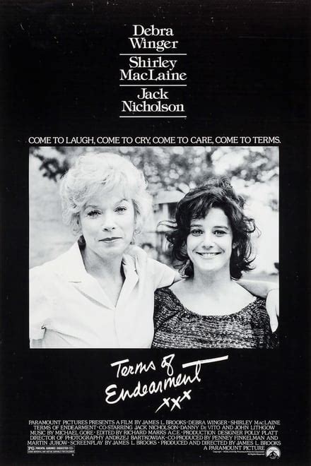 Terms of Endearment (1983) - Posters — The Movie Database (TMDB)