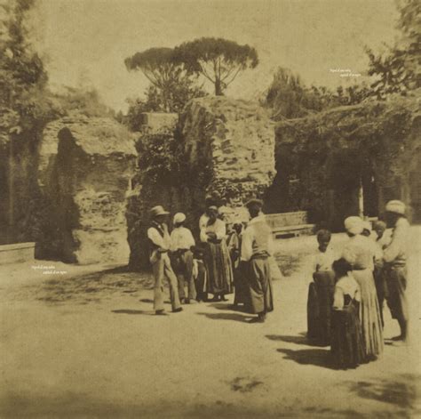 Napoli Scena Di Vita Quotidiana Ai Ponti Rossi Foto 1865 Ca Blog