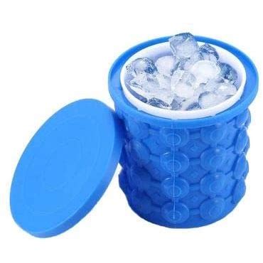 Balde Forma De Gelo Silicone 120 Cubos Ice Genie Shopee Brasil